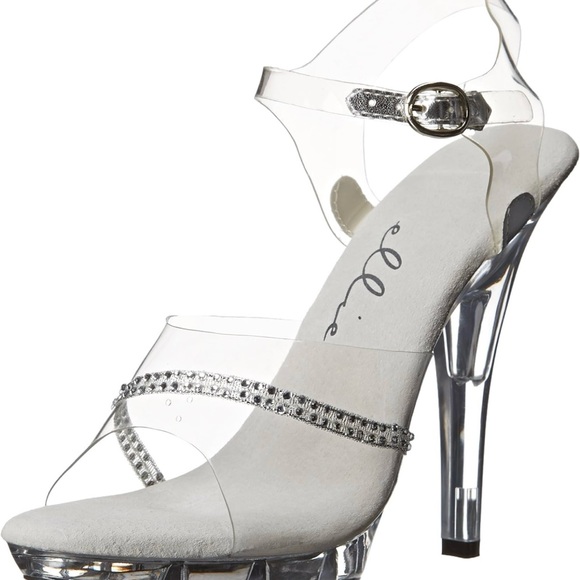 Ellie Shoes Women's M Jewel Platform Sandal - Picture 6 of 6